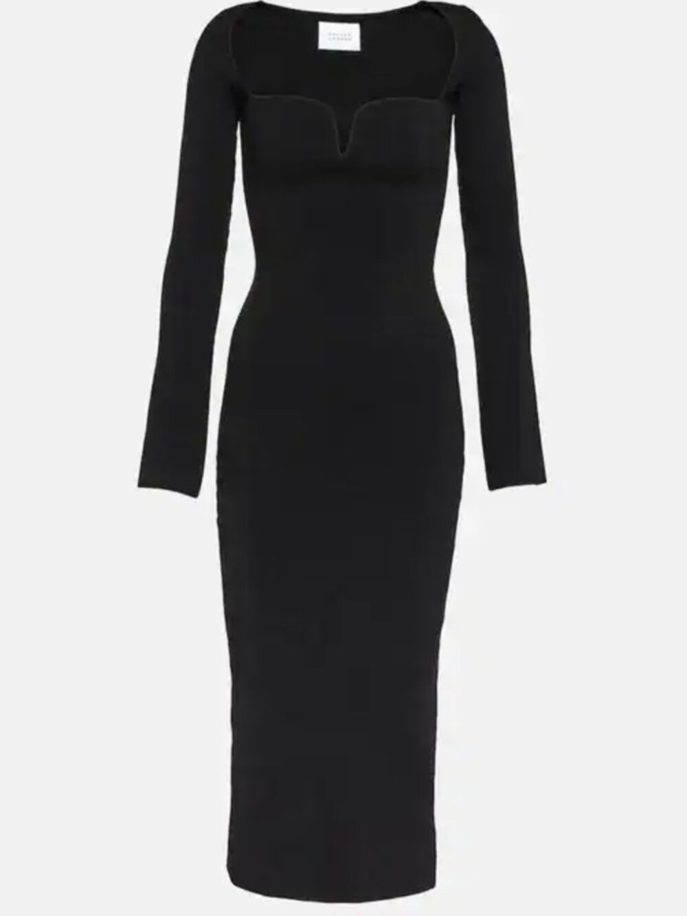 Galvan Gaia ribbed-knit midi dress - Picture 2 of 6